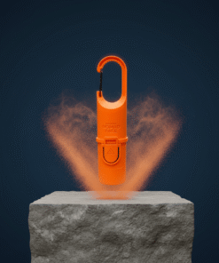 "Protector solar Nomad Face Bunker Orange Tiger – fórmula sin agua, alta resistencia al frío, viento y radiación solar."