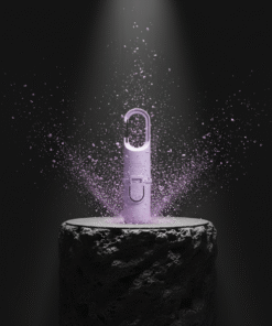 "Protector solar Nomad Face Bunker Purple Amethyst – fórmula sin agua, alta protección contra sol, frío y viento."