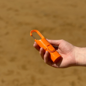 En pleno verano, el sol no da tregua. El Orange Tiger sí: 10 segundos y estás cubierto.