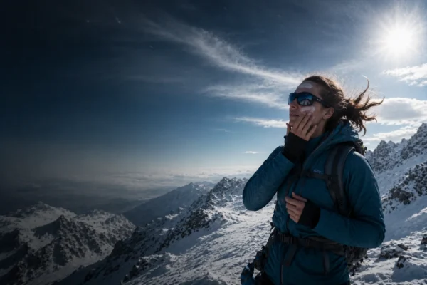 aplicar protector solar condiciones extremas rapido outdoor montaña viento