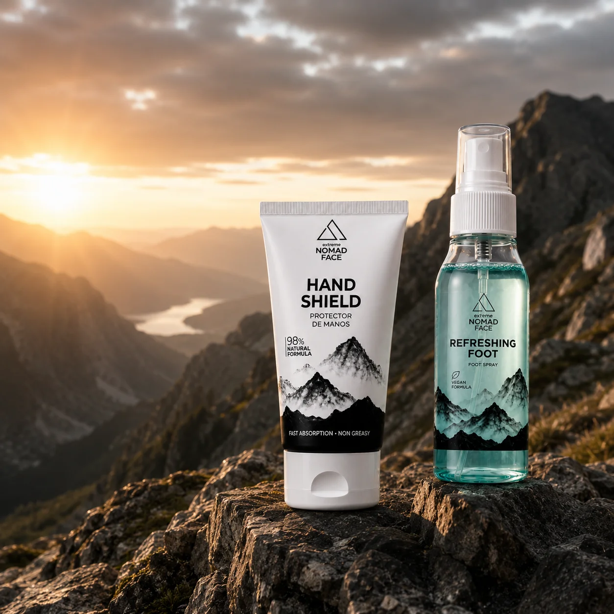 Hand Shield y Refreshing Foot antes de salir